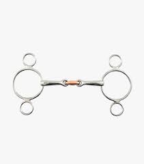 Shires Copper Lozenge Universal Gag Bit