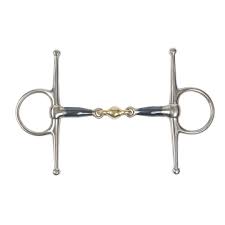 Shires Sweet Iron Copper Lozenge Full Cheek Snaffle Bit