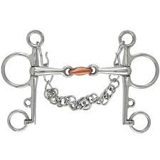 Shires Copper Lozenge Pelham Bit