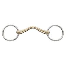 Sprenger CM Mullen Mouth Ported Loose Ring Snaffle Bit
