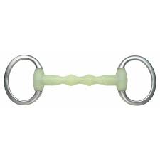 Shires Equikind Ripple Mullen Eggbutt Snaffle Bit