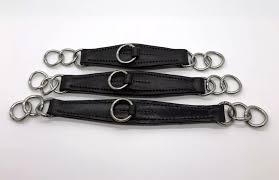 Shires Leather Curb Chain