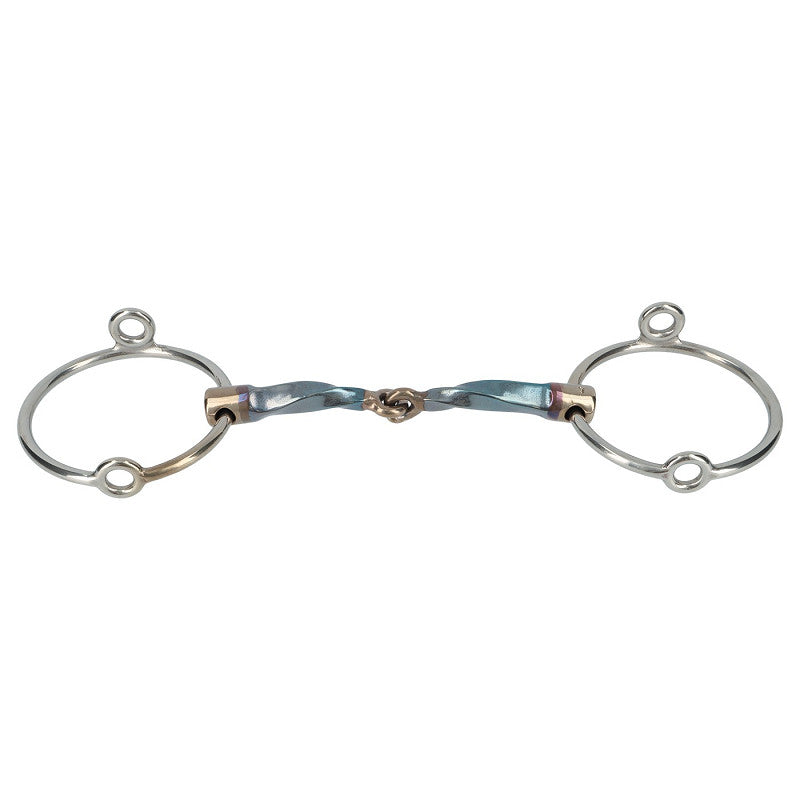 Trust Sweet Iron Slow Twist Loose ring balding gag Bit