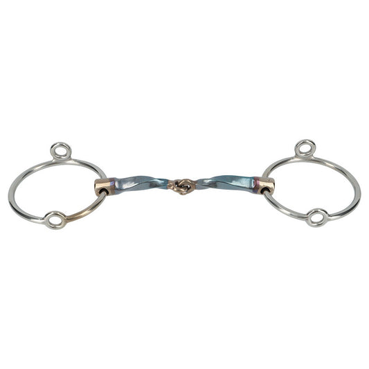 Trust Sweet Iron Slow Twist Locked Loose ring balding gag Bit