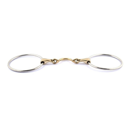 Jump'in Copper Segundo Loose Ring Snaffle Bit