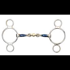 Shires Sweet Iron Copper Lozenge Universal Gag Bit