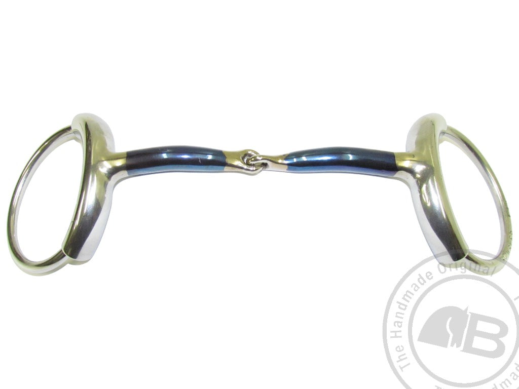 Bombers Tube Sleeved Loose Ring jointed Snaffle Bit – The Bit Doctor