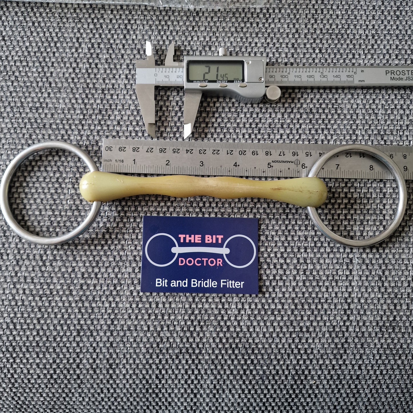 6" loose ring flexi mullen Snaffle bit B46