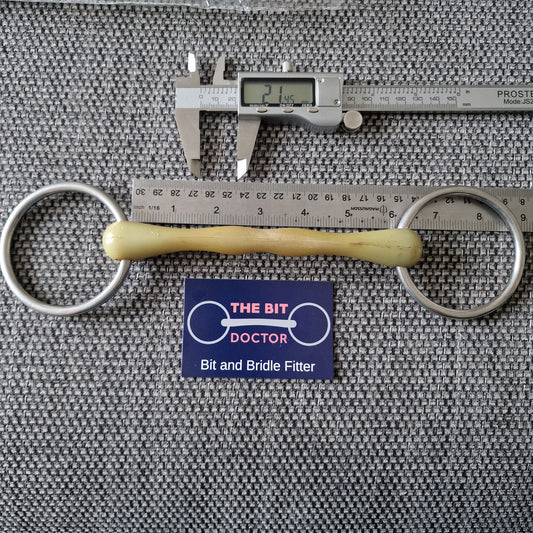 6" loose ring flexi mullen Snaffle bit B46