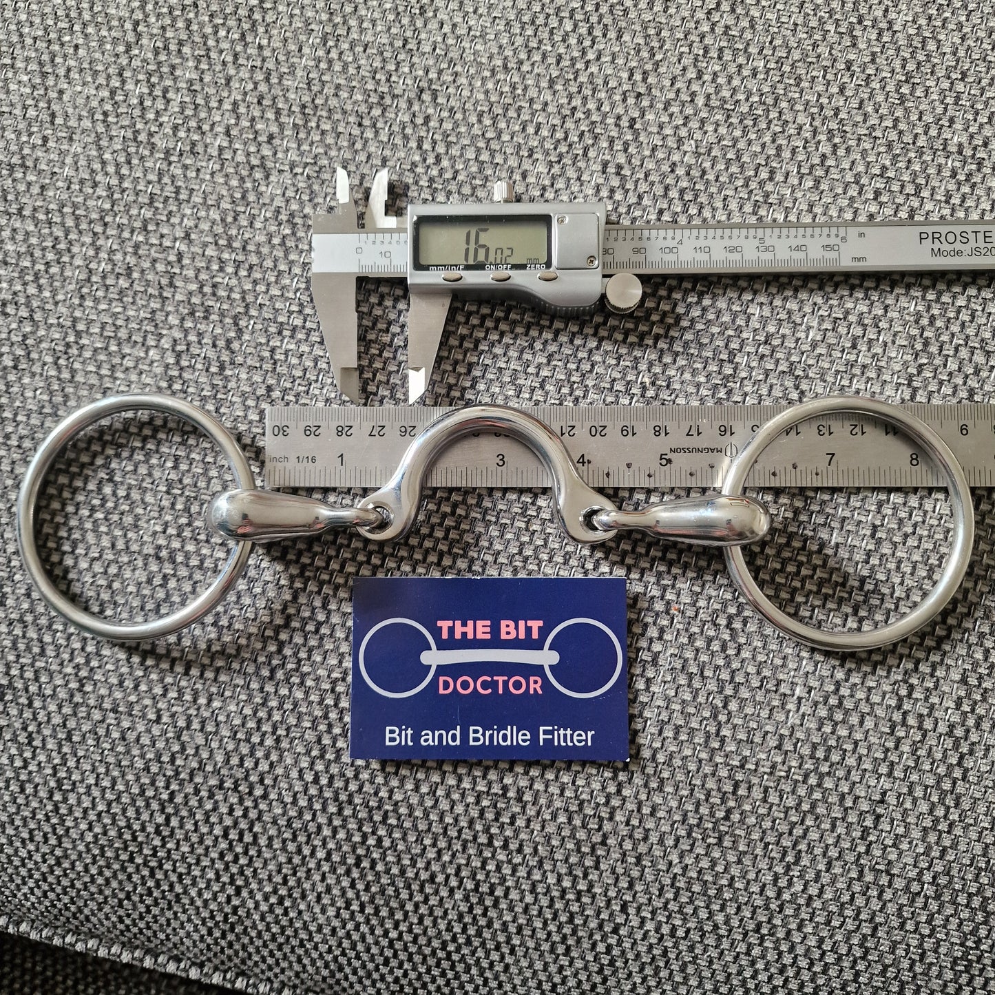 5.5" Custom loose ring segundo loose ring snaffle Bit B1163