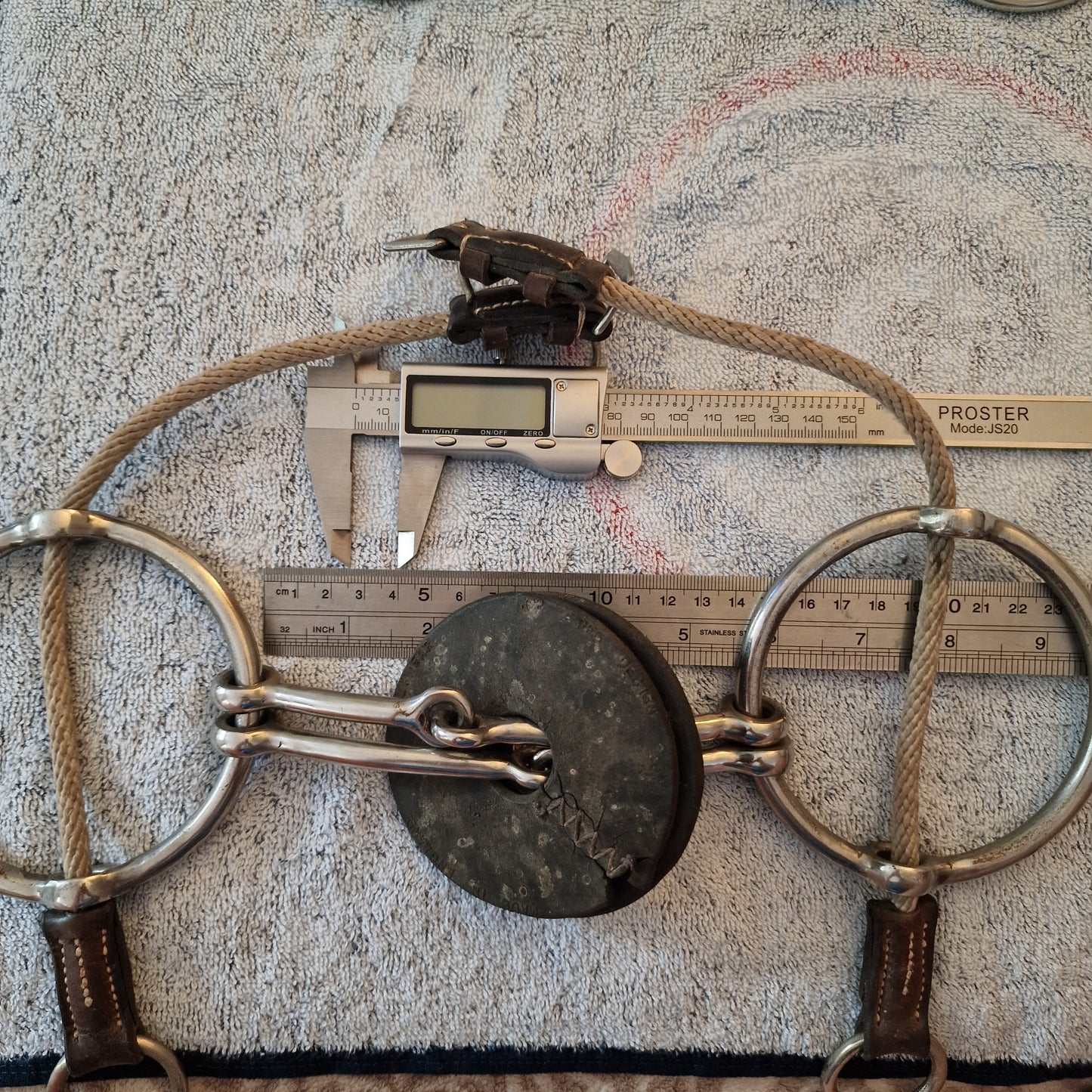 5.5" Abbey custom barrie balding gag bit B330