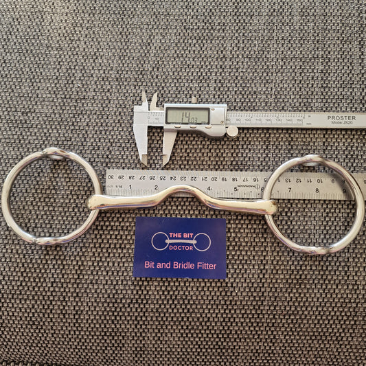 5.75" custom made copper magic cambridge port balding gag Bit B1428