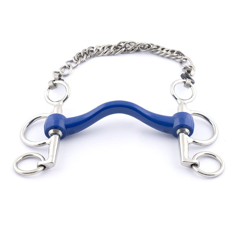Jump'in soft ported Baby Pelham Bit