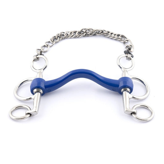 Jump'in soft ported Baby Pelham Bit