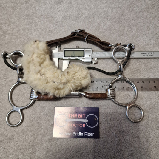 5" myler mb04 low port comfort barrel combination bit B949