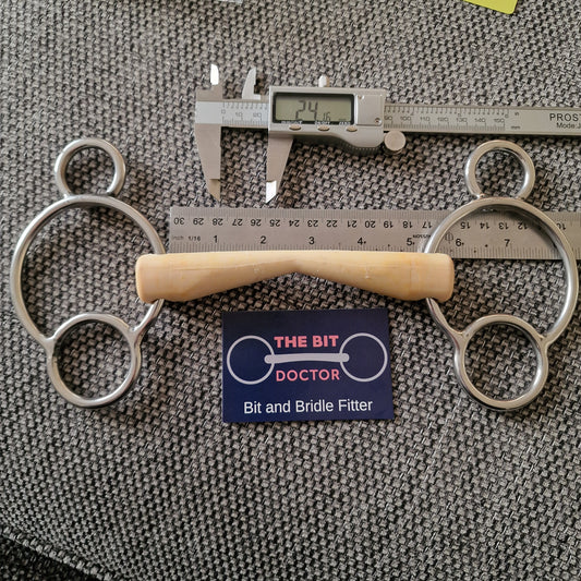 5" Sprenger Duo flexi mullen universal gag bit B832