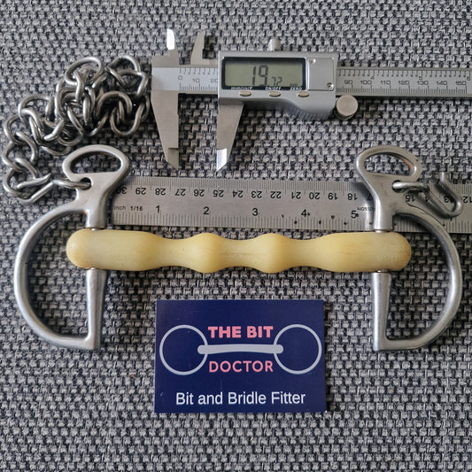 5.25" happy mouth mullen kimblewick Bit B1635