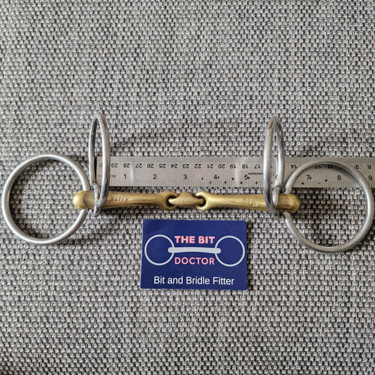 5.75" neue schule tranz angle lozenge jumpers choice wilson snaffle bit B230
