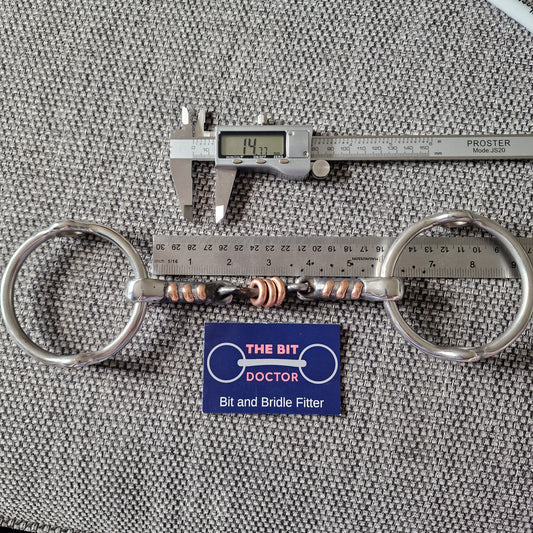 5.5" custom made sweet iron tom thumb scrob balding gag bit B947