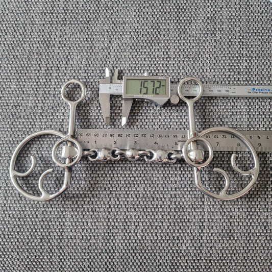 5.5" TBD Custom waterford butterfly flip bit B878