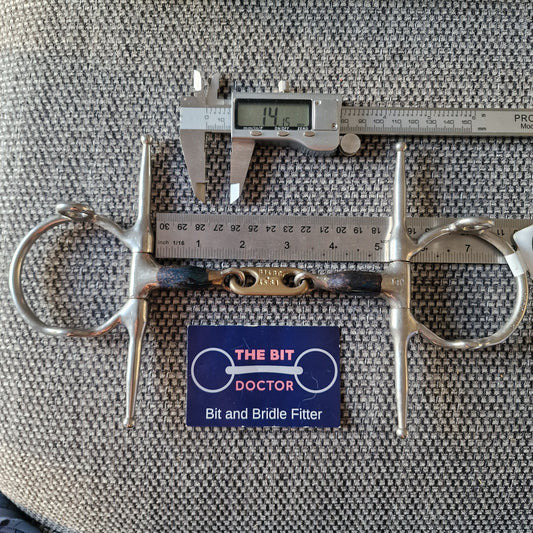 5" 130mm bombers bc45 dr. Bristol nelson gag bit B373