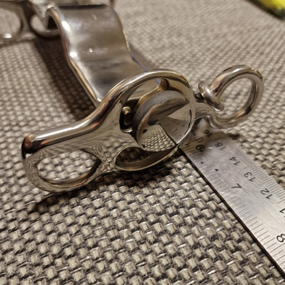 5.5" TBD Custom short shank Sam Marah Pelham bit B261