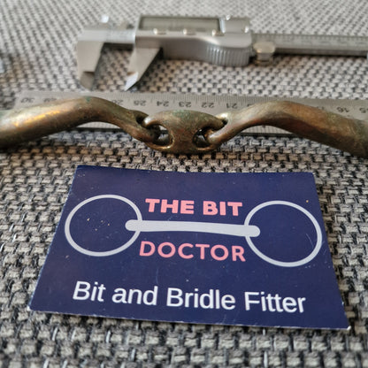 5.75" expert bits? Comfy mouth copper lozenge dutch gag bit B677