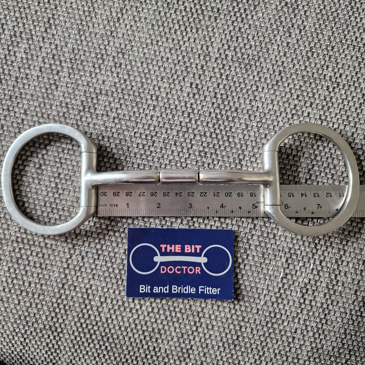 5" Myler MB32 mullen comfy barrel eggbutt snaffle bit B222