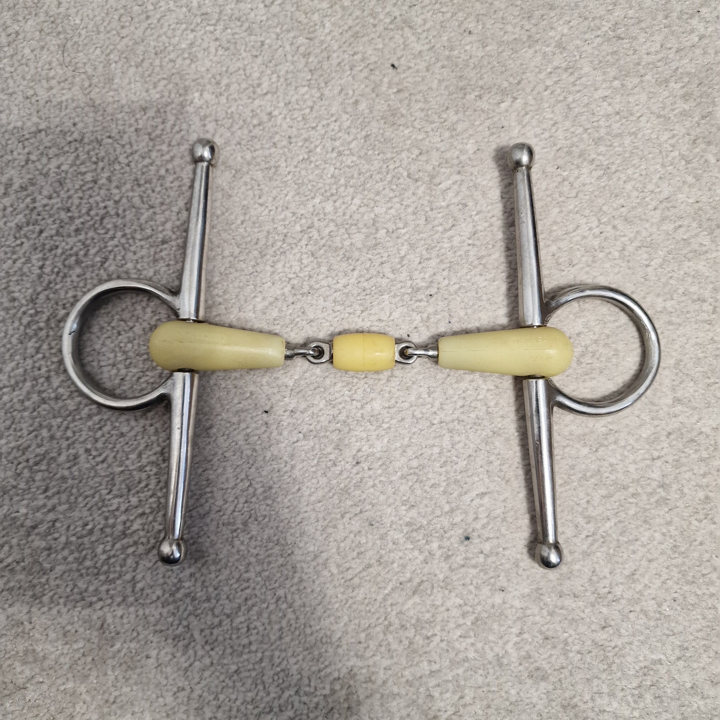 5" happy mouth lozenge full cheek snaffle Bit New B1639