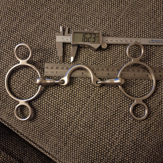 5.5" Custom segundo 2-ring universal gag bit B197