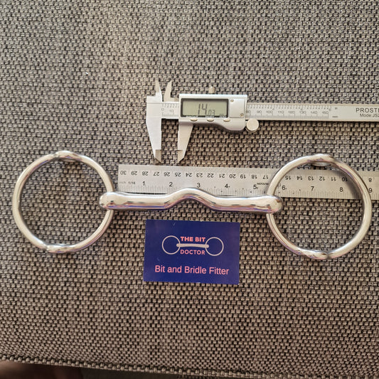 5.25" custom made magic cambridge port balding gag Bit B1510
