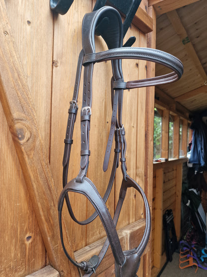 Henry james grackle bridle brown extra Full A52