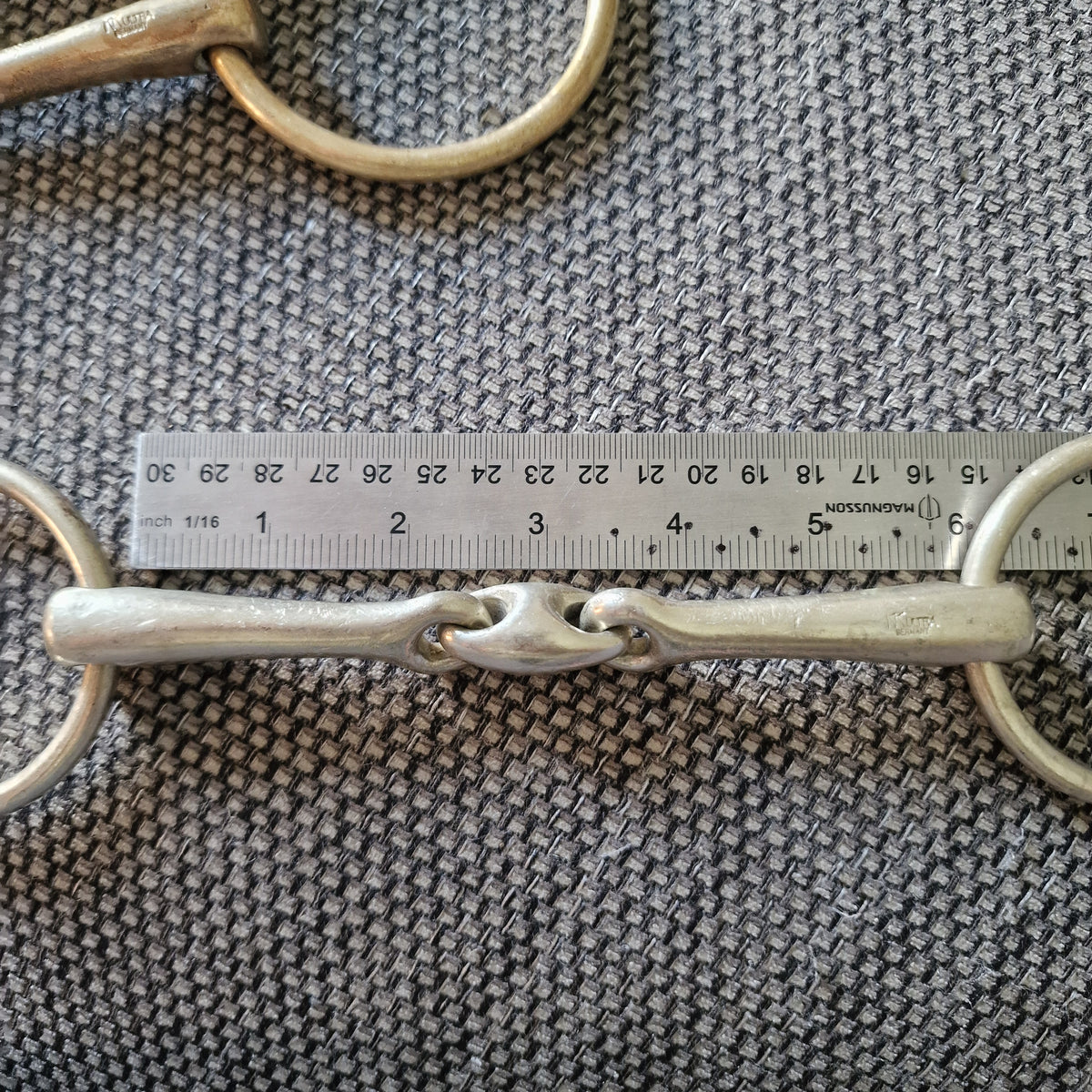 5.75" sprenger kk ultra lozenge Loose ring bradoon snaffle bit B90