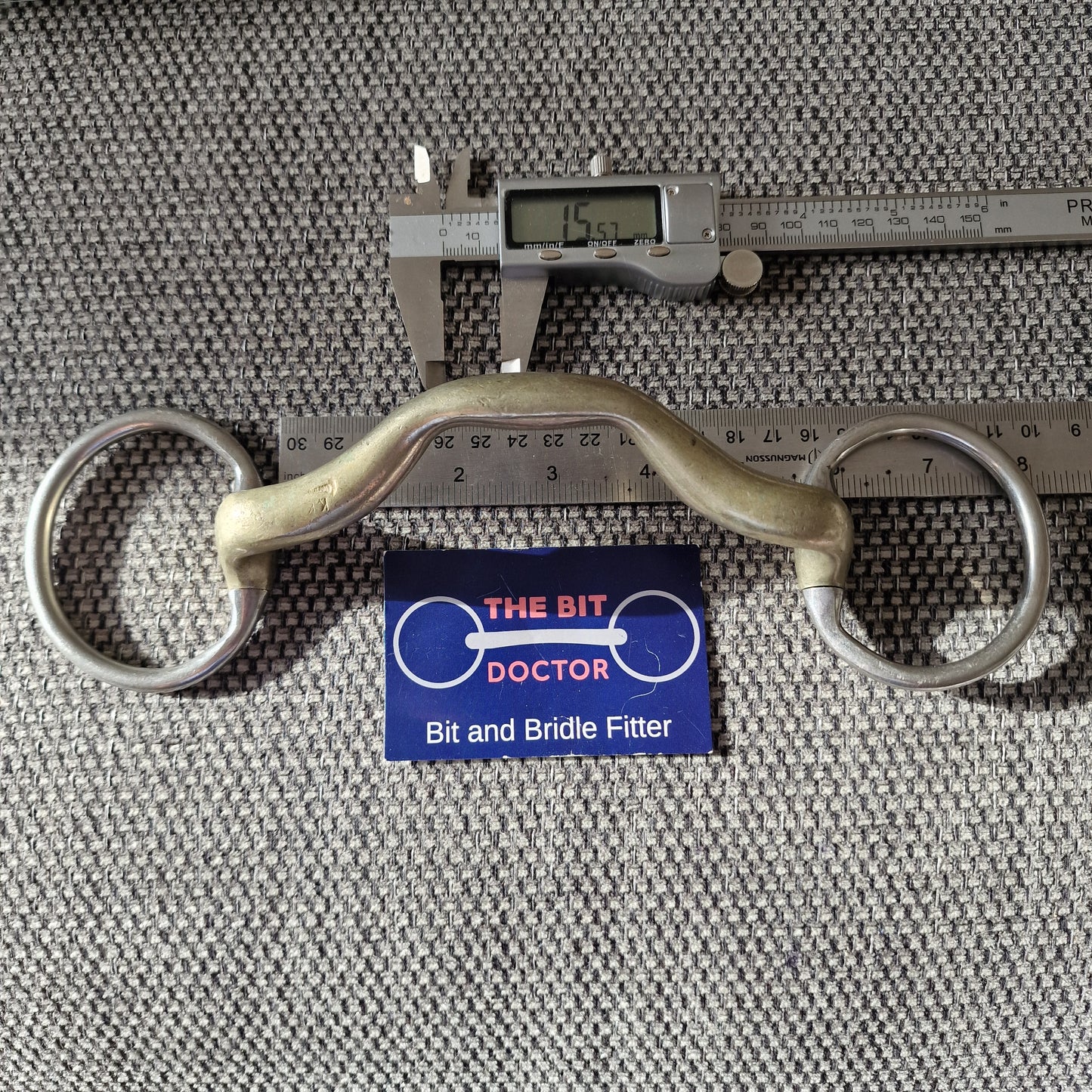 5.5" sprenger kk correction eggbutt schooling snaffle bit B1067