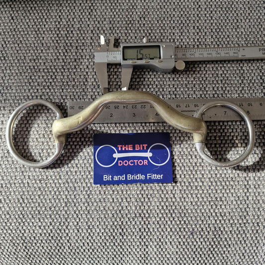 5.5" sprenger kk correction eggbutt schooling snaffle bit B1067