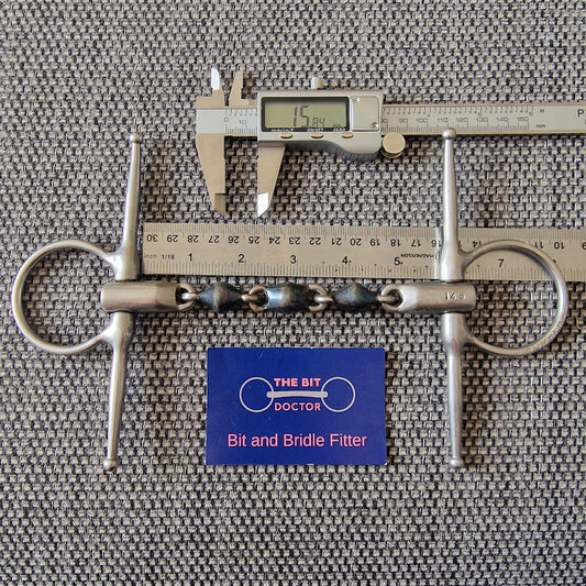 5.75" 145mm bombers waterford full cheek snaffle Bit B1515