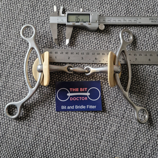 5" lozenge american Gag bit B1060a