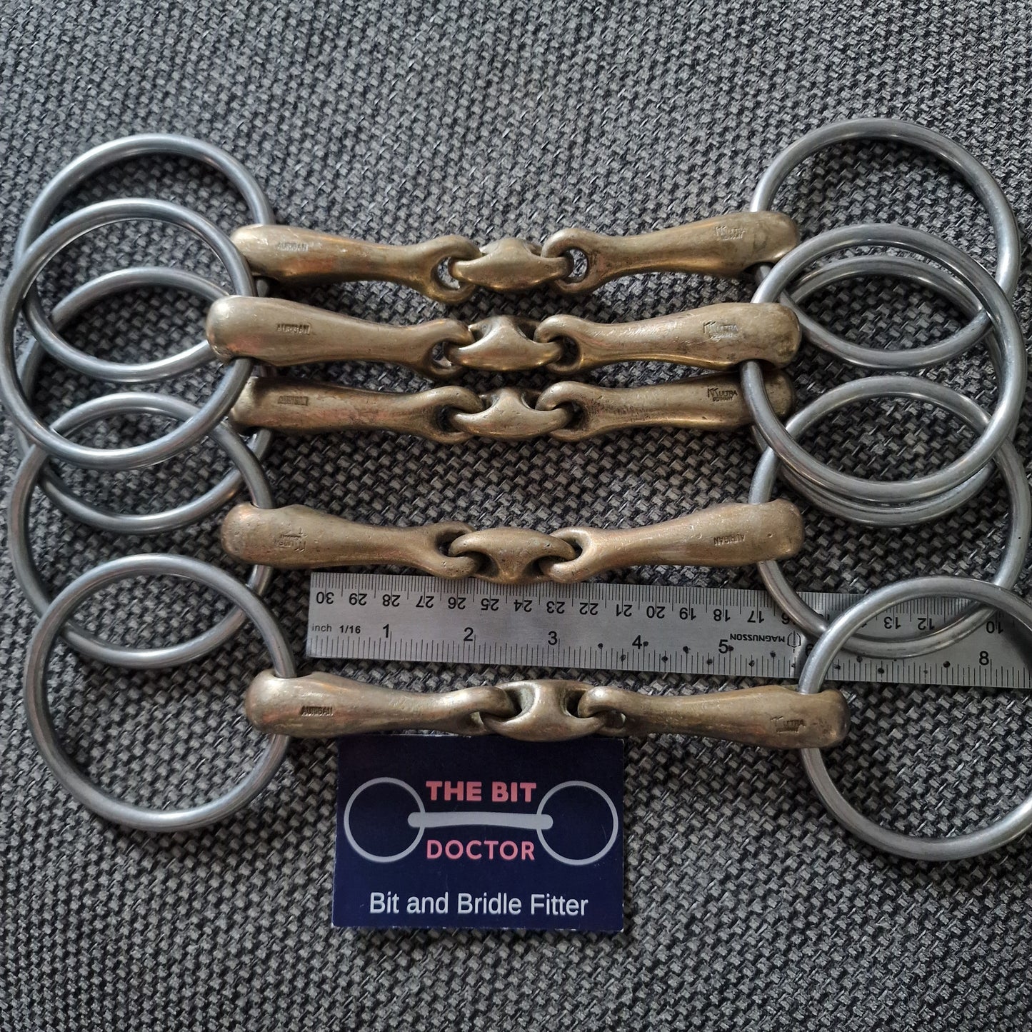 5.75" sprenger kk ultra lozenge loose ring snaffle Bit B1803