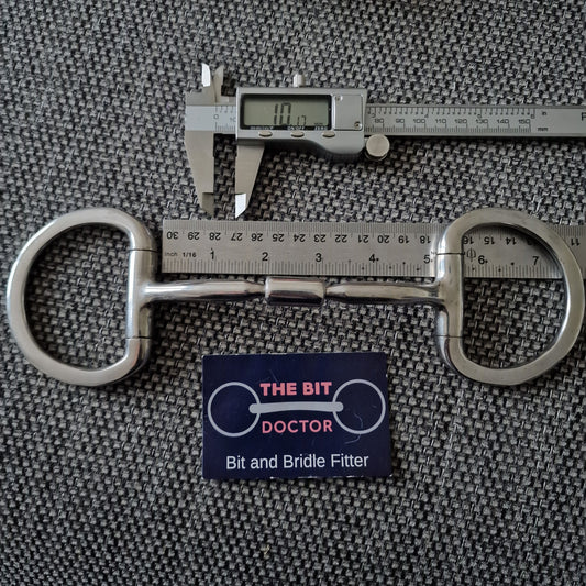 5" expert bits comfy barrel eggbutt snaffle Bit B988