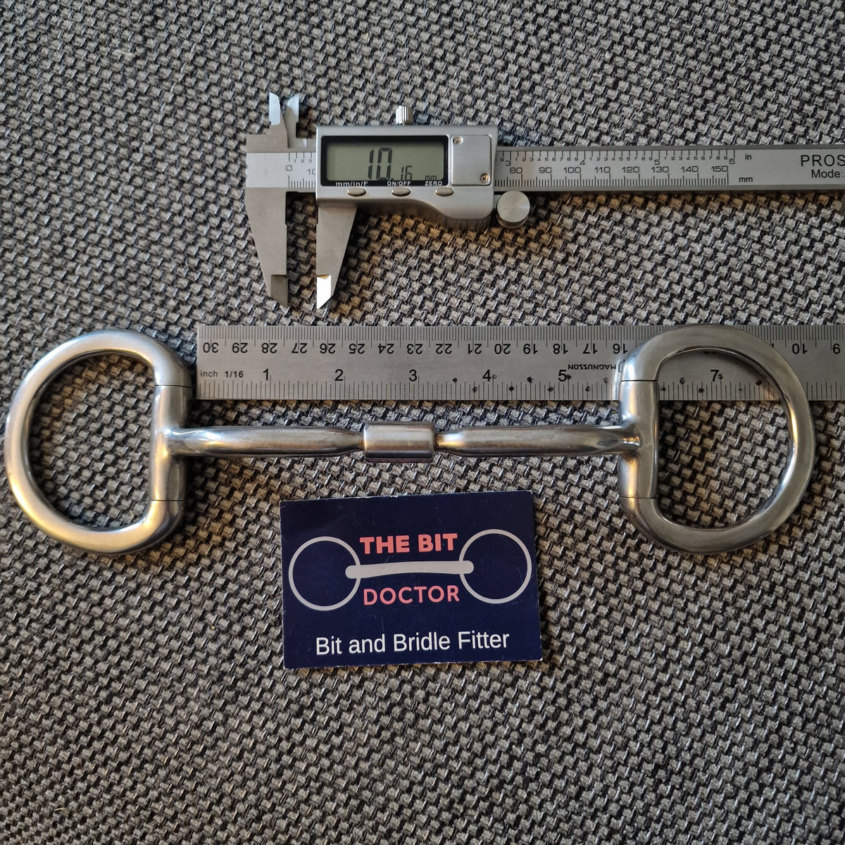5.5" expert bits mullen Barrel eggbutt snaffle bit B185