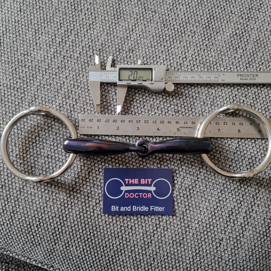 5.75" new custom weighted sweet iron jointed balding gag  bit B849