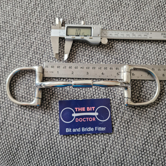 5" new myler mb01 d-ring snaffle Bit B1431