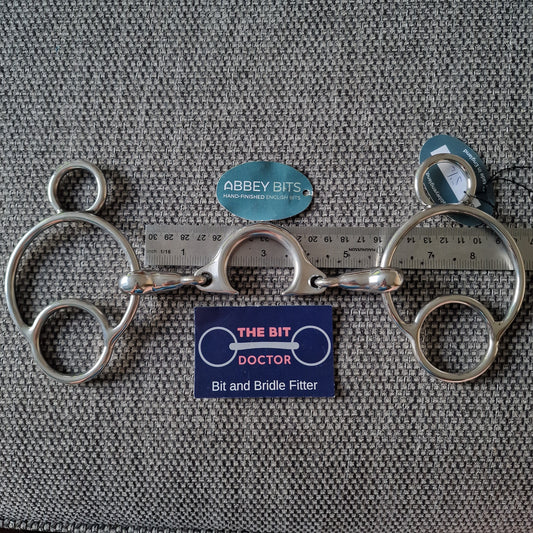 5.5" new abbey custom made segundo port universal gag Bit B1582