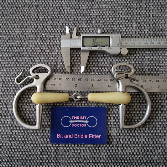 4.5 happy mouth jointed kimblewick bit rare! B612