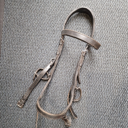 SC cob size black micklem bridle A26