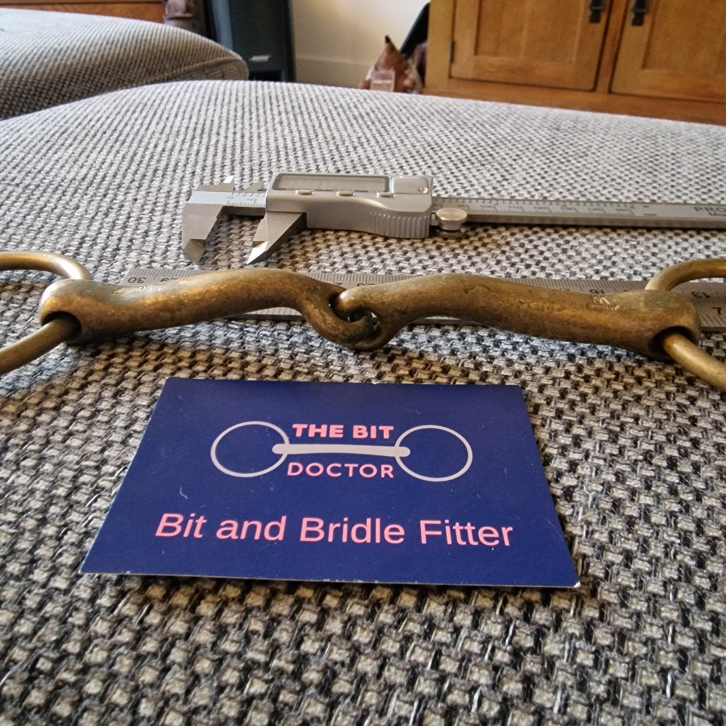 5.75" sprenger jointed trense demi anky loose ring bradoon snaffle Bit B1451