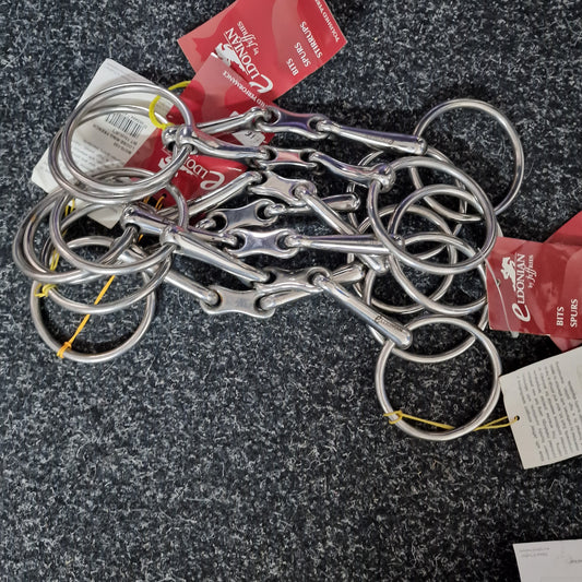 Clearance New Loose ring french link Snaffle Bit