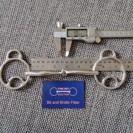 5" fylde wilkie jointed snaffle Bit B1309