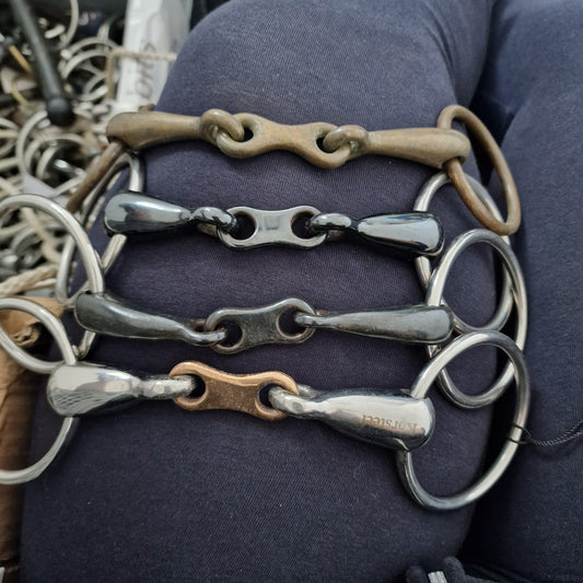 5.75" sprenger Aurigan french link loose ring snaffle bit B120