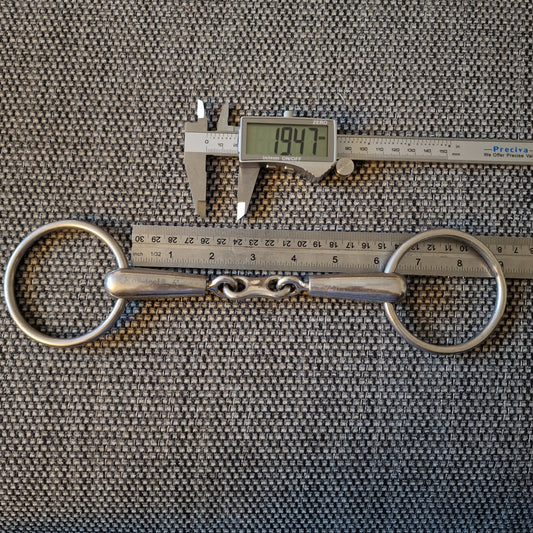 6" sprenger Loose ring jointed snaffle bit B163